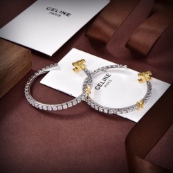 Check Earrings for Season Trends 2023SS CELINE Celine